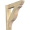 Ekena Millwork Funston Slat Rough Sawn Outlooker, Douglas Fir, 6"W x 28"D x 28"H OUT06X28X28FST06RDF - alternate 1